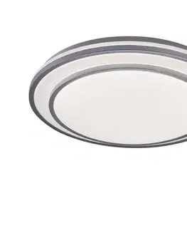Svietidlá Rabalux 2131 - LED stmievateľné stropné svietidlo LUPITA LED/40W/230V strieborné + diaľkové ovládanie 2131