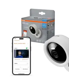 LED osvetlenie Osram - Inteligentná vnútorná kamera so senzorom 2K SMART+ 230V Wi-Fi 4058075850491