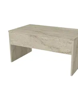 Konferenčné stolíky Konferenčný stolík Akilli Travertine
