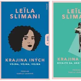 Historické romány Krajina iných I, II, III - Leila Slimani,Kamila Laudová