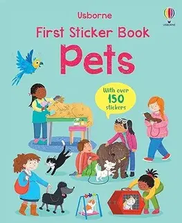 Nalepovačky, vystrihovačky, skladačky First Sticker Book Pets - Kristie Pickersgill,Manuela Berti