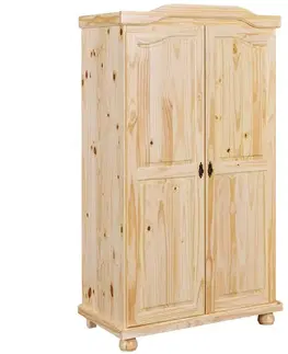 Šatníkové skrine Skriňa 30500100 Genf 2d Borovica Natural