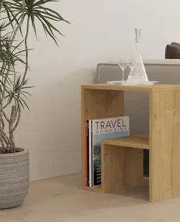 Konferenčné stolíky Príručný stolík / Odkladací stolík Yepa - Sapphire Oak