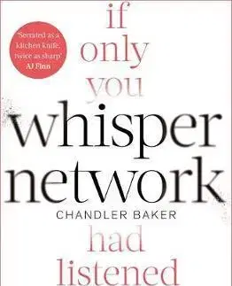 Detektívky, trilery, horory Whisper Network - Chandler Baker