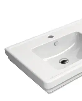 Umývadlá GSI - CLASSIC keramické dvojumývadlo 125x54cm, biela ExtraGlaze 8725111