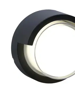 LED osvetlenie  LED Vonkajšie nástenné svietidlo ESSEN LED/10W/230V IP44 čierna 328786