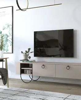TV stolíky TV stolík Norfolk Tv Stand - Light Mocha