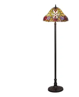 Lampy Rabalux 8088 - Tiffany stojacia lampa  MIRELLA 2xE27/60W/230V
