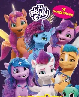 Pre deti a mládež - ostatné My Little Pony - Omalovánky se samolepkami - Kolektív autorov