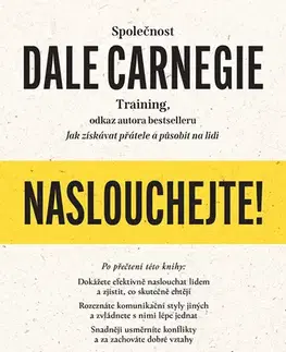 Rozvoj osobnosti Naslouchejte! - Dale Carnegie