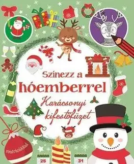 Pre deti a mládež - ostatné Színezz a hóemberrel