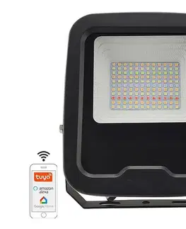 LED osvetlenie  LED RGB Stmievateľný reflektor LED/30W/230V 3000K-6500K Wi-Fi Tuya IP65 LF6033W