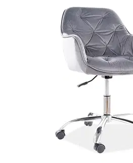 Kancelárske stoličky Kancelárske kreslo Q-190 VELVET Signal