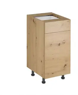 Kuchynské skrinky stojace Skrinka do kuchyne Langen d40s1 push dub artisan
