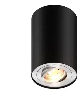 Svietidlá Zuma Line 89201-N - Bodové svietidlo RONDOO 1xGU10/50W/230V čierna 89201-N