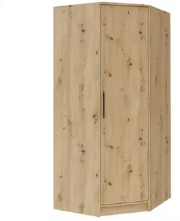 Šatníkové skrine Skriňa Smart SR4 1DN artisan