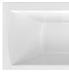 Vane Bruckner - ELVINA obdĺžniková vaňa 180x80x50cm, biela 166.880.0