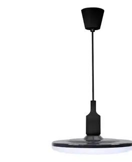 Svietidlá  LED Závesné svietidlo KIKI 1xE27/15W/230V čierne 308122