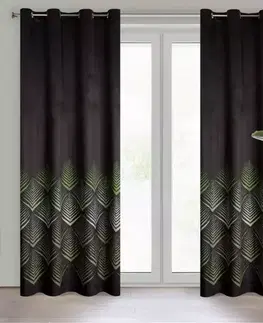 Závesy do spálne Záves ANGELINA 140X250 na priechodkách 387300