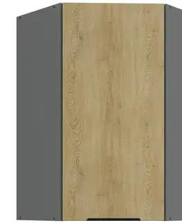 Kuchynské skrinky visiace Kuchynská skrinka Cremona ANT 60X60 GN-90 1F (45°)