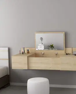 Toaletné Toaletný stolík Zakkum - Sapphire Oak