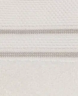 Uteráky Uterák Gunnar 70x140cm krémovo biela sivá