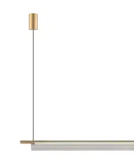 Svietidlá Zuma Line 003064-034746 - LED luster na lankách ARCUS LED/14W/230V zlatý DU31835/14W