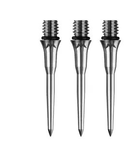Hroty na šípky Hroty Mission Titan Pro Ti Conversion Points Smooth Silver 26 mm 3 ks