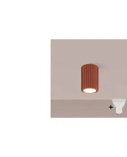 Svietidlá BRILAGI - LED bodové svietidlo CRESTO 1xGU10/10W/230V 10 cm červené BR.1625