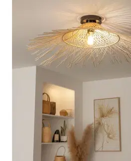 Svietidlá BRILAGI - LED Prisadený luster CERIA BOHO 1xE27/40W/230V pr. 70 cm bambus BG3988+EG781124