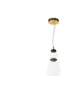 Svietidlá  PND-94981V-3C-GD - LED závesný luster EVANS na lane LED/12W/230V 3000K, zlatý PND-94981V-3C-GD