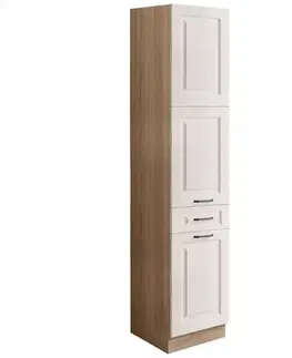 Kuchynské skrinky stojace Kuchynská skrinka Smart 19D Sonoma/biely Mat