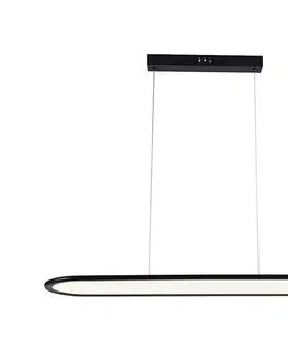 Svietidlá  LED Luster na lanku LED/24W/230V 4000K čierna 10045