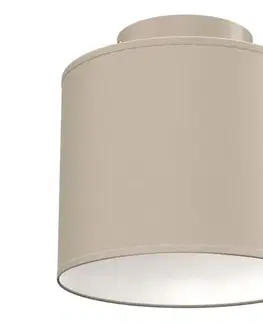 Svietidlá  Stropné svietidlo ARDEN 1xE27/15W/230V pr. 18 cm béžové 3648