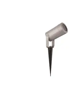 Záhradné lampy Eurolamp Vonkajšia lampa 1xGU10/5W/230V IP65 šedá 145-82022