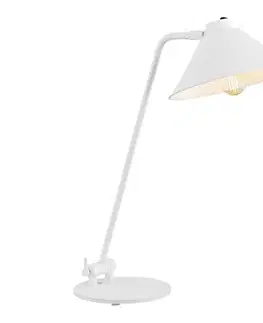 Lampy Argon 4996 - Stolná lampa GABIAN 1xE27/15W/230V biela 4996