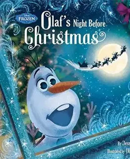 V cudzom jazyku Frozen Olaf's Night Before Christmas Book & CD - Jessica Julius