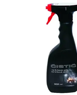 Čistenie grilu MANDY Čistiaci prostriedok Mandy na krbové sklá