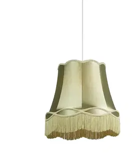 Závesné svietidlá Retro závesné svietidlo zelené 45 cm - Granny