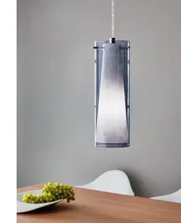 Svietidlá EGLO 90304 - Luster závesný PINTO NERO 1 x E27/60W dymová 90304