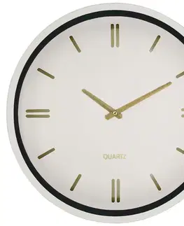 Sklenené hodiny Hodiny fi 38cm 3XTSL25380