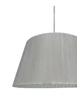 Svietidlá  Luster na lanku TIZIANO 1xE27/60W/230V šedá 31-27085