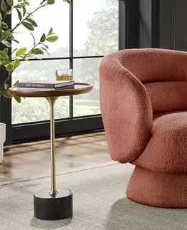 Relaxačné a masážne Otočné relaxačné kreslo GREVET Dekorhome