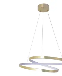 Svietidlá  LED luster na kábli ZEFIRA LED/40W/230V 4000K priemer 50 cm zlatý 328052