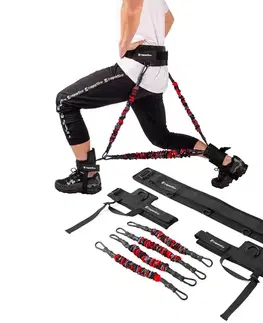 Ostatné fitness náradie Odporový expander inSPORTline Striker Jump 40 cm / 16-64 kg