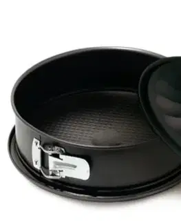Formy na pečenie Kinekus Forma tortová okrúhla o 28cm otváracia, 2 dná široké, nepriľnavý povrch, čierna GARDENIA