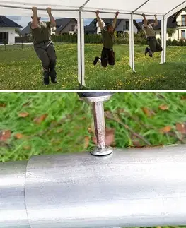Skladové stany Skladový stan 3x6m biela KLASIK