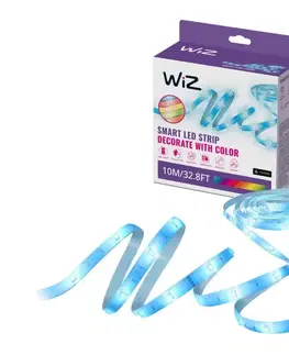 LED osvetlenie WiZ - LED RGBW Stmievateľný pásik 10m LED/12W/230V 2700-6500K Wi-Fi 8720169077669