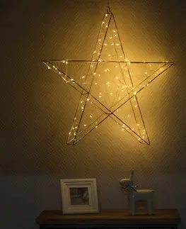 Vianočné dekorácie Dekorácia Shining Star 58cm