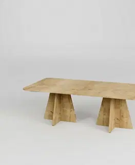 Konferenčné stolíky Konferenčný stolík Double Mushroom Sapphire Oak